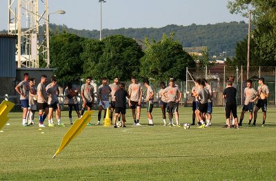 Montluçon foot entrainement 23 juillet 2018