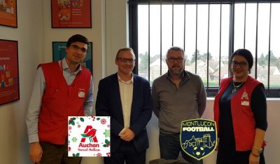 Partenariat Auchan Montluçon Foot