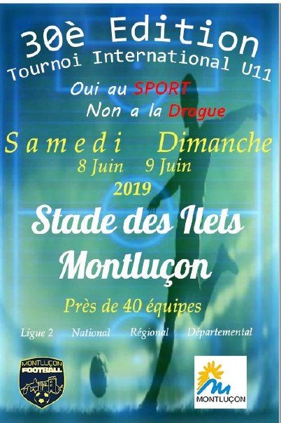 Tournoi U11 Montluçon Foot