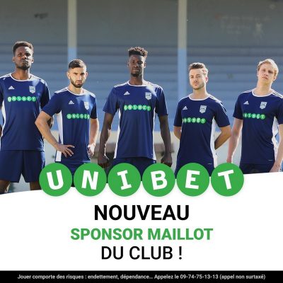 Partenariat UNIBET Montluçon Foot