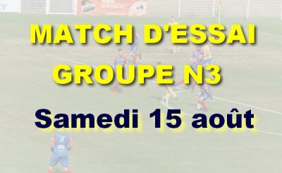 Monltuçon Foot match d'essai 15 aout 2020