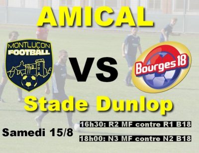 Montluçon Foot Bourges 18