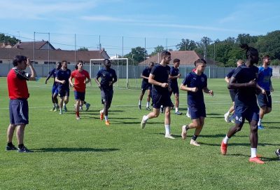 Reprise entrainement Montluçon Foot