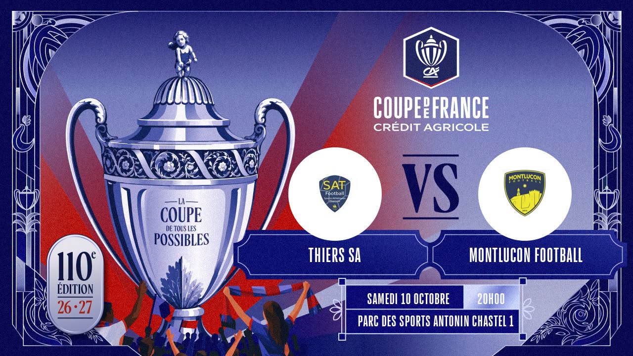 🔥 𝗗𝗜𝗥𝗘𝗖𝗧𝗜𝗢𝗡 𝗧𝗛𝗜𝗘𝗥𝗦 𝗣𝗢𝗨𝗥 𝗟𝗘 𝟱𝗲̀𝗺𝗲 𝗧𝗢𝗨𝗥 ! Samedi, nos Seniors R1 retrouvent la Coupe…