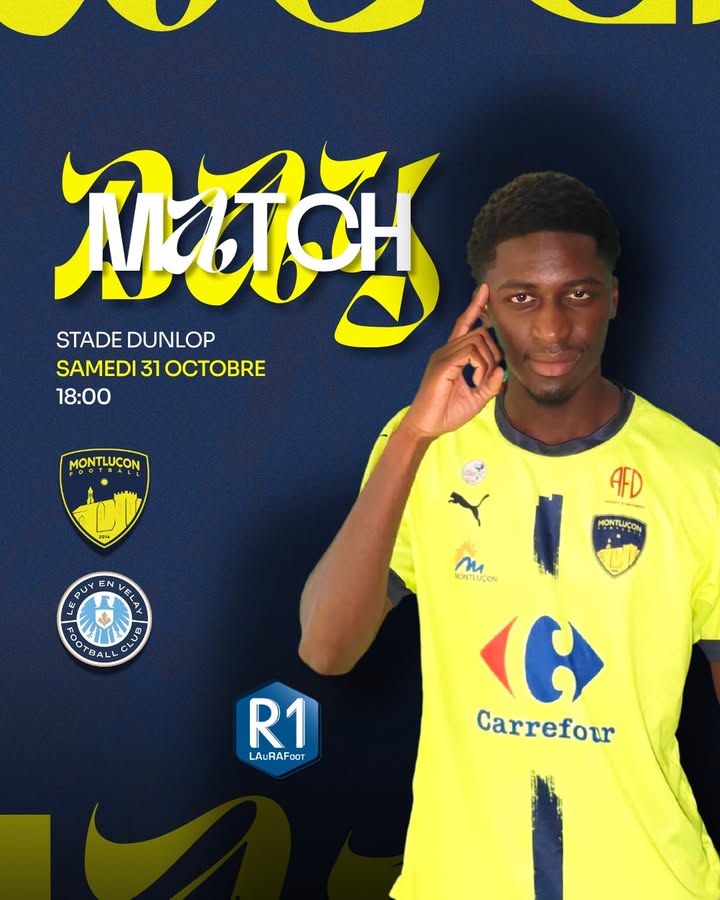 🔵🟡 𝗣𝗥𝗢𝗖𝗛𝗔𝗜𝗡 𝗠𝗔𝗧𝗖𝗛 – 𝗦𝗘𝗡𝗜𝗢𝗥𝗦 𝗥𝟭 ⚽ 𝗥𝗘𝗧𝗢𝗨𝗥 𝗔𝗨 𝗖𝗛𝗔𝗠𝗣𝗜𝗢𝗡𝗡𝗔𝗧 ! Nos Seniors R1 reçoivent…