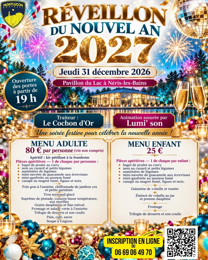 🎉✨ 𝗥𝗘́𝗩𝗘𝗜𝗟𝗟𝗢𝗡 𝗗𝗨 𝗡𝗢𝗨𝗩𝗘𝗟 𝗔𝗡 𝟮𝟬𝟮𝟳 ✨🎉 Envie de terminer l’année 2026 en beauté et…